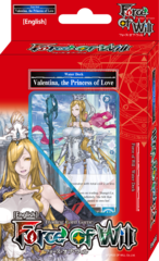 Force of Will Valentina, the Princess of Love Seven Kings Starter Deck